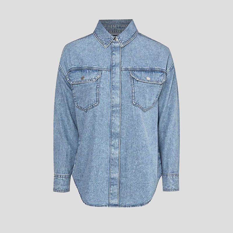 تصویر از شومیز جین کاغذی جورج