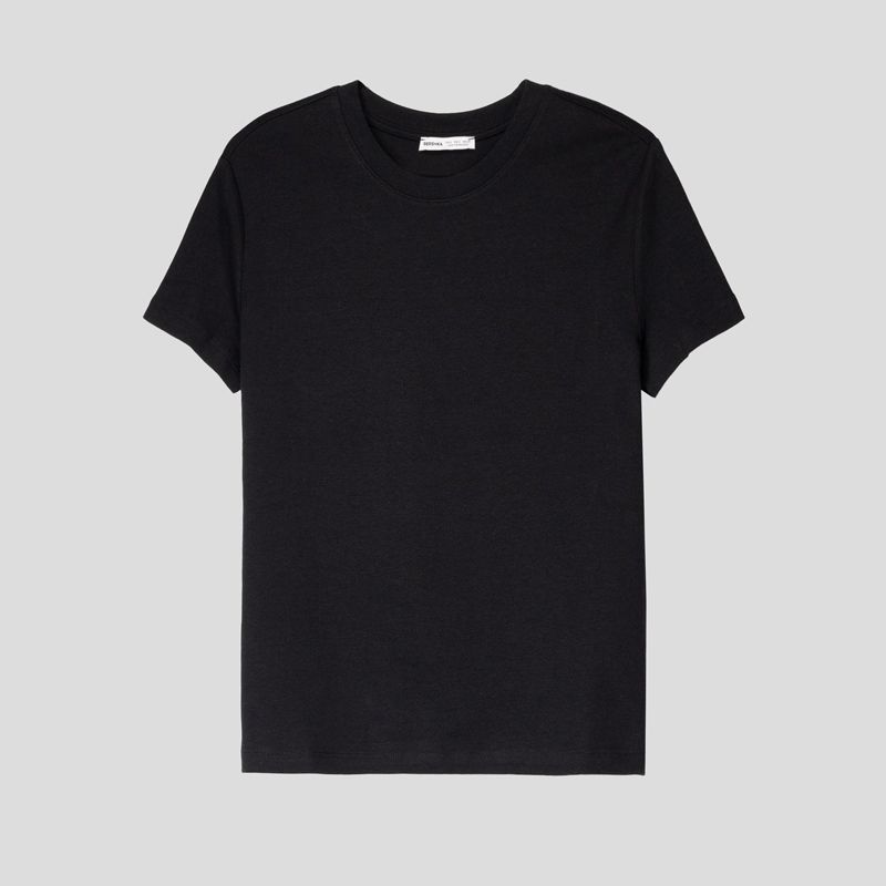 تصویر از تیشرت بیسیک یقه گرد برشکا