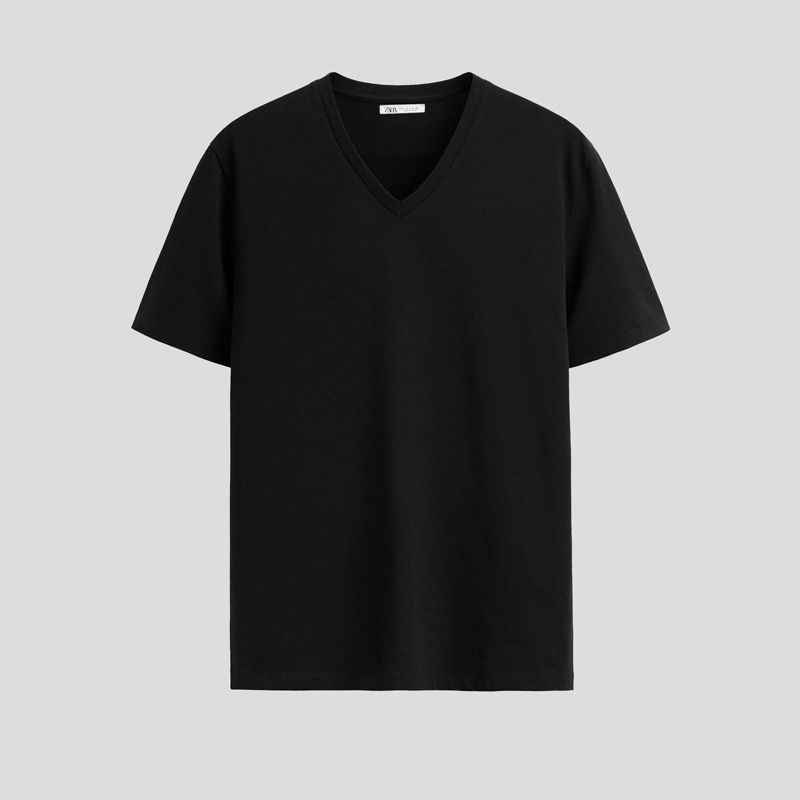 تصویر از تیشرت یقه هفت بلک زارا