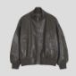 تصویر از جکت بامبر چرم میومیو
