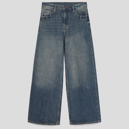 تصویر از شلوار جین بگ کلوته دنیم الجی