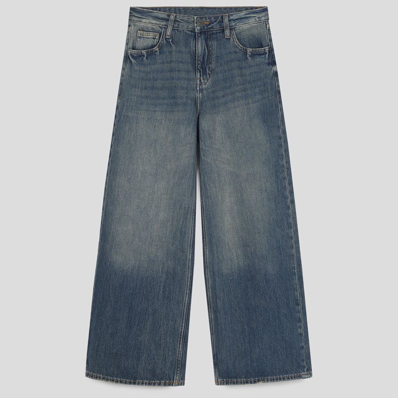 تصویر از شلوار جین بگ کلوته دنیم الجی