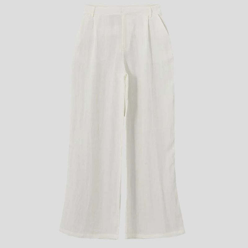 تصویر از شلوار وایدلگ میلکی اکساید