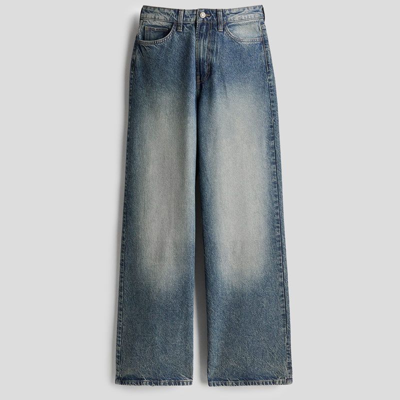 تصویر از شلوار جین وایدلگ سنگشور اچ اند ام