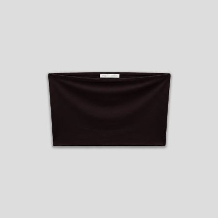 تصویر از تاپ نیم تنه دکلته ریون زارا