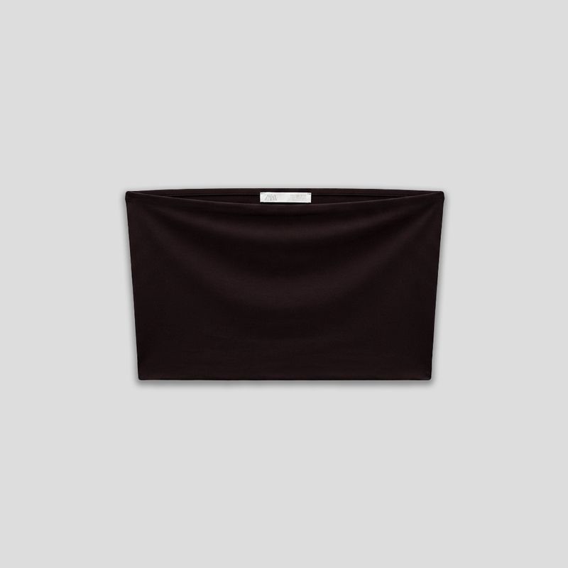 تصویر از تاپ نیم تنه دکلته ریون زارا
