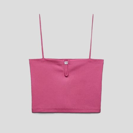 تصویر از تاپ نیم تنه جلو چاک زارا